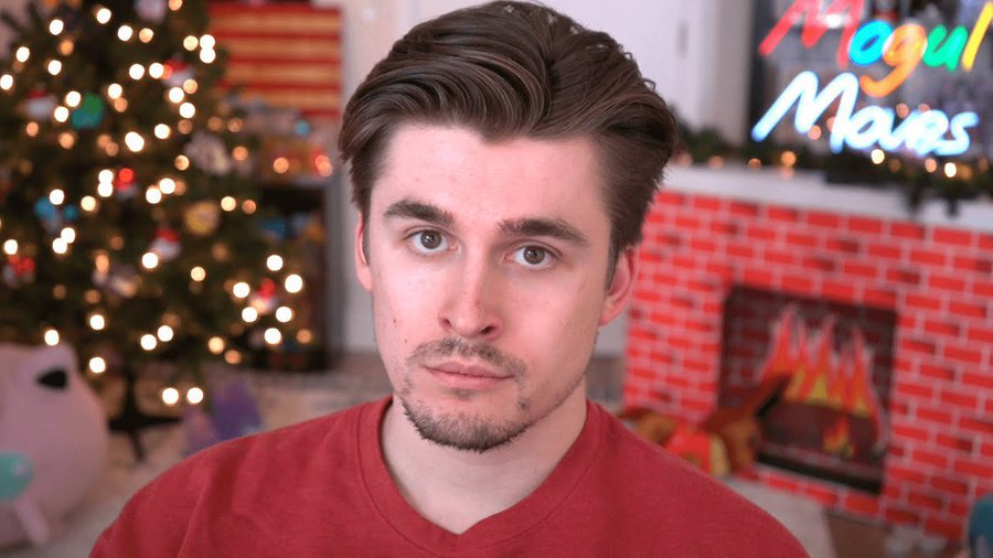 An image of Ludwig in a reddish T-shirt