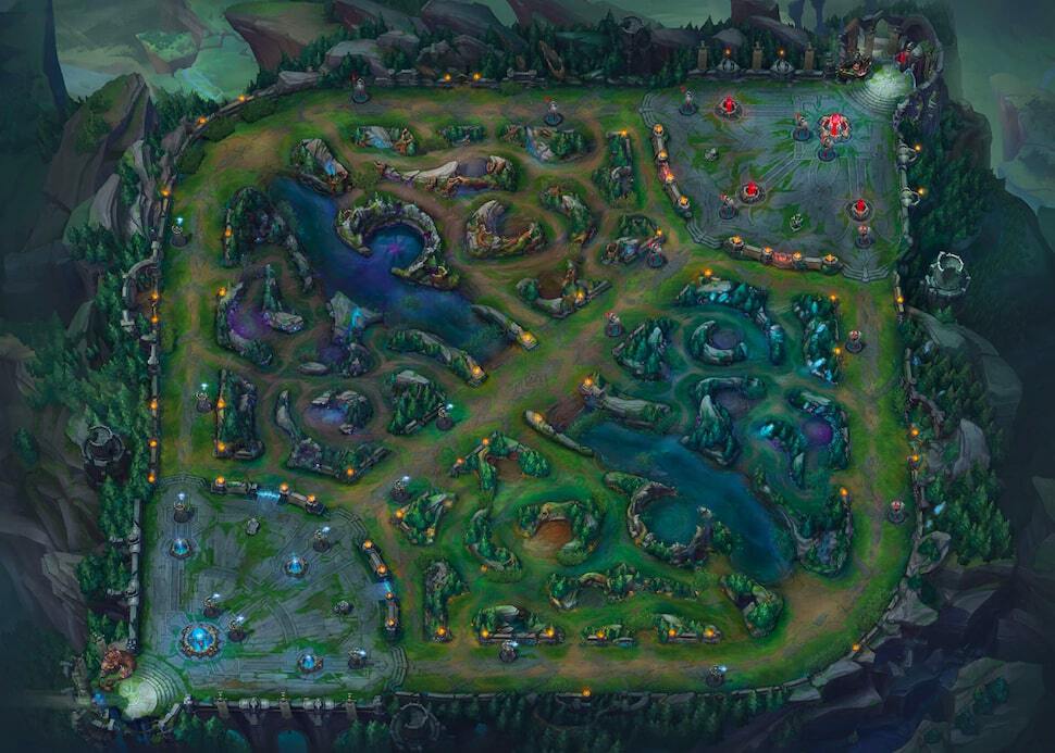 LoL map
