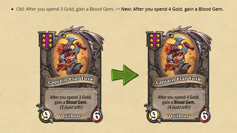Update Captain Flat Tusk