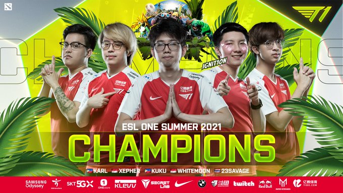 Can T1 repeat their stellar performance at ESL One Fall 2021?