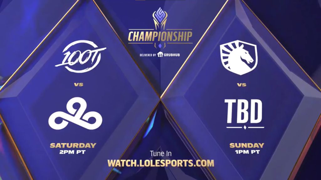 100T vs C9 Team Liquid championship