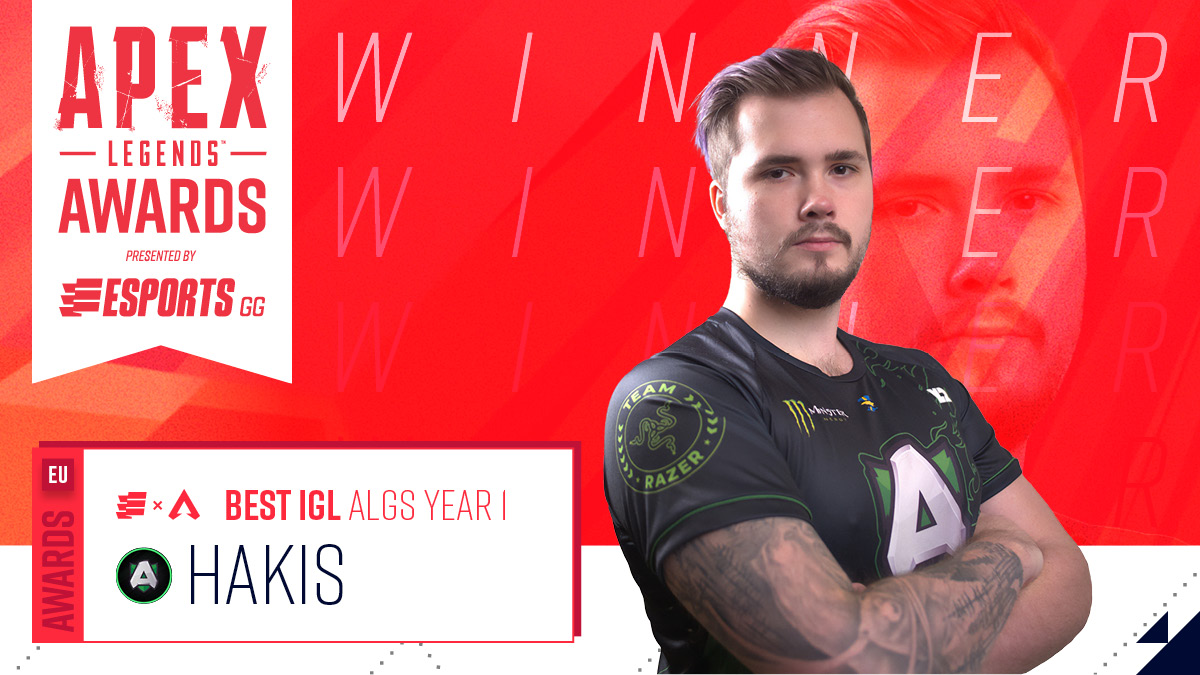Apex Legends Awards Alliance S Hakis Wins Best Igl Emea Award Esports