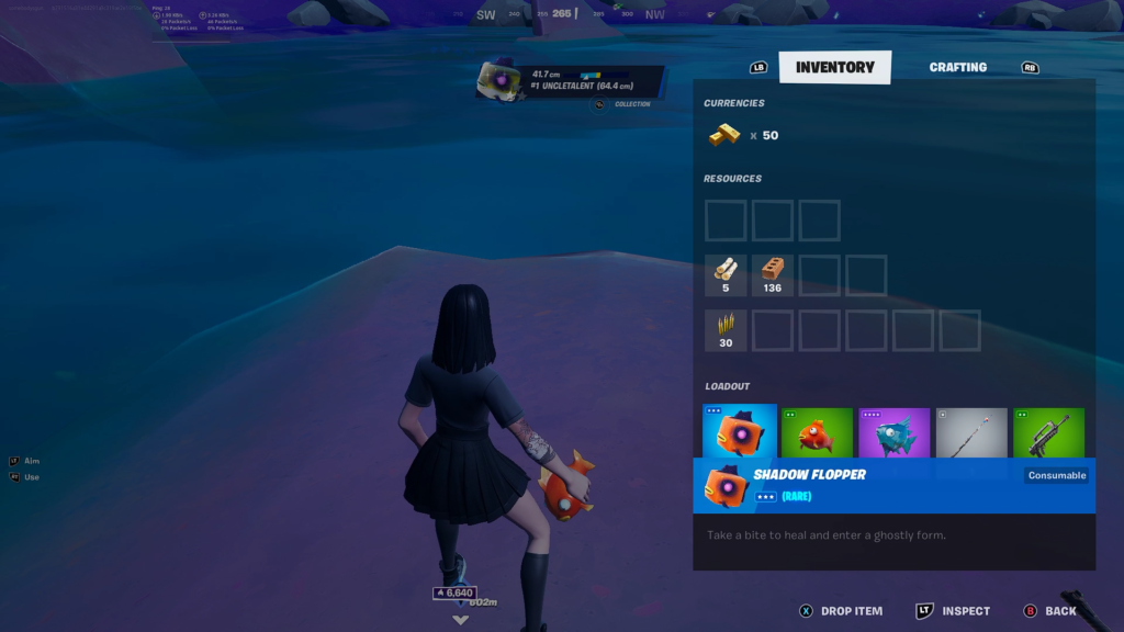 Fortnite Season 8 flopper