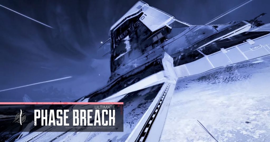 Ash's ultimate allows her to create a one-way portal that her team mates and potentially, even chasing enemies can enter, shunting them forward in a specific direction.