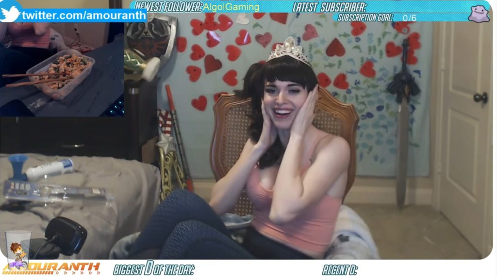 Amouranth without makeup