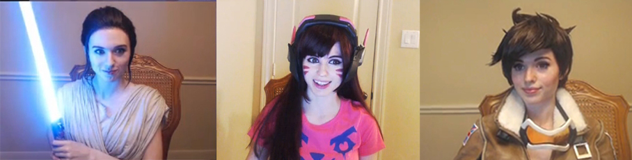 Without makeup amouranth One Piece: