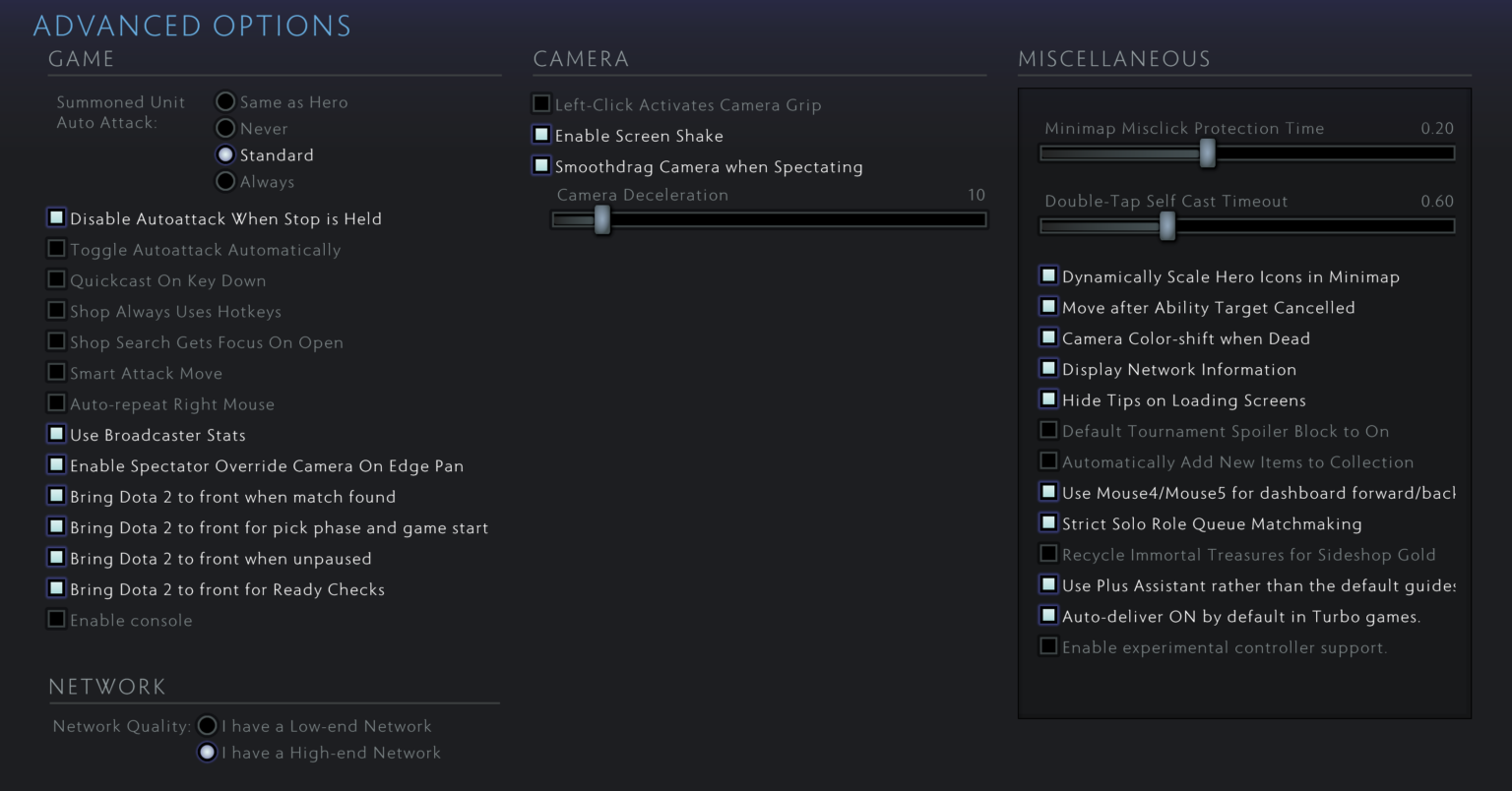 Best Dota 2 Options & Settings 2022 Esports Esports.gg