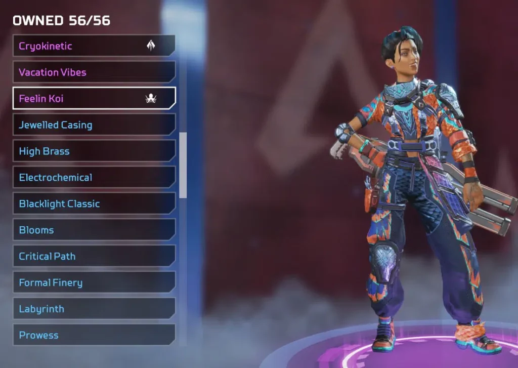 Dark Depth event Skins - Feelin' Koi Rampart Skin