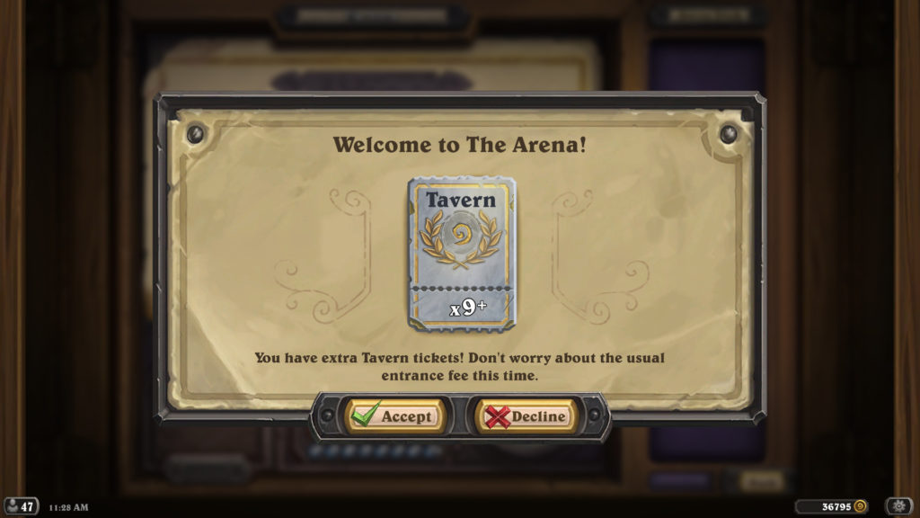 Get infinite Hearthstone Arena Free Tickets Guide