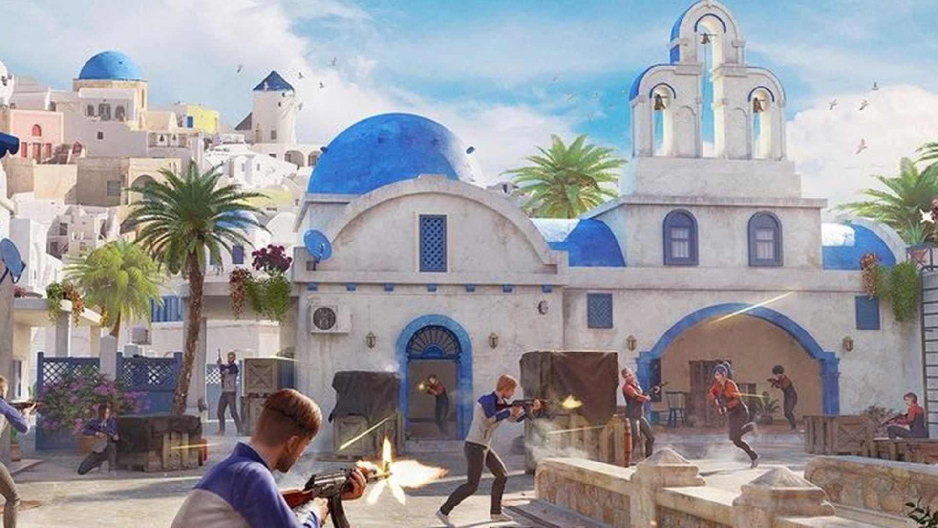 Novo mapa Arena Santorini chega ao PUBG Mobile Esports Esports.gg