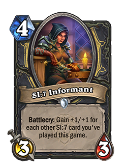 SI:7 Informant card. Updated with <a href=