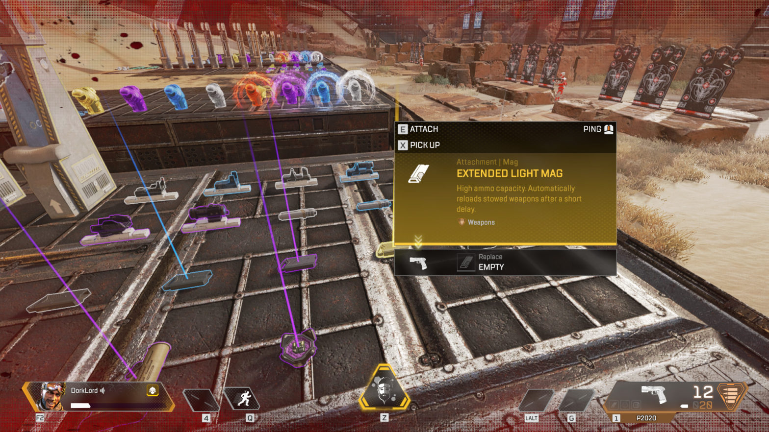 Apex Legends Gold Items explained Backpack, Helmet, Armor, Knockdown