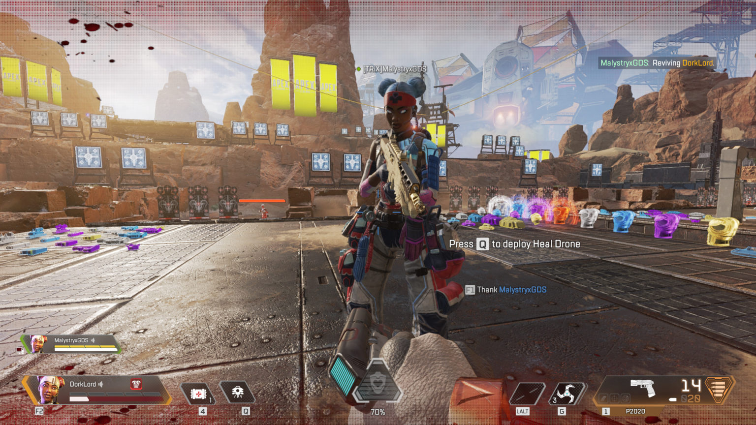 Apex Legends Gold Items explained Backpack, Helmet, Armor, Knockdown Shield and Attachments