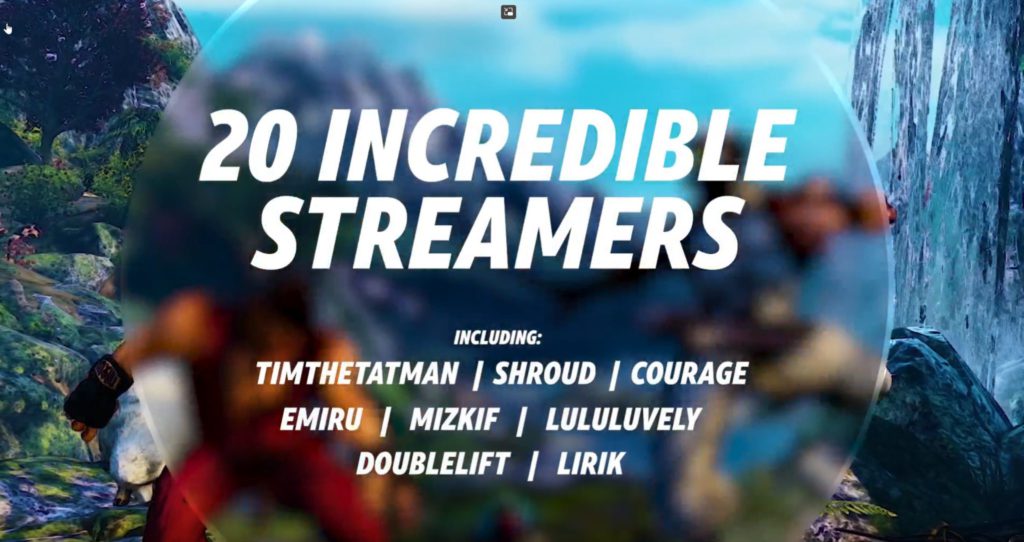AT&T Annihilator Cup Participants include some of the biggest streamers: Courage, Doublelift, Lululuvely, Mizkif and more.