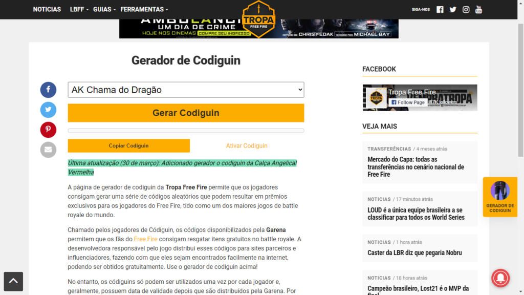 free fire codiguin