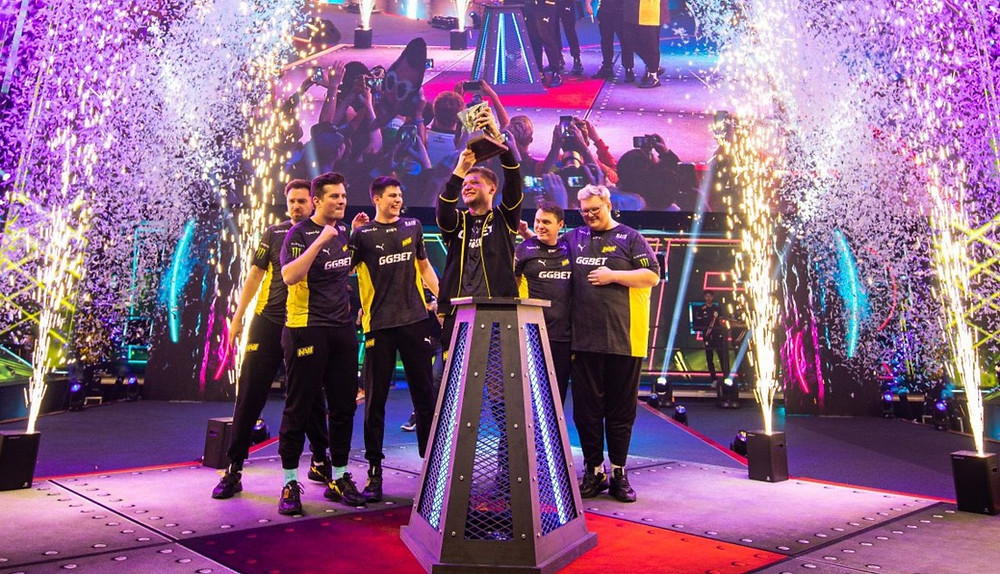 Navi CS: GO squad, PGL Stockholm Major. electronic has been a key member of the Navi CS: GO squad.