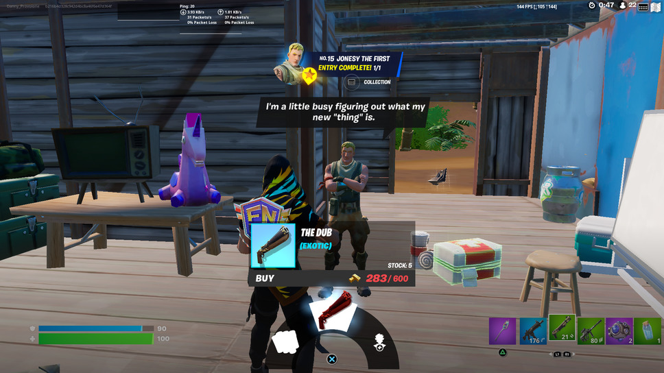 Fortnite Exotic The Dub