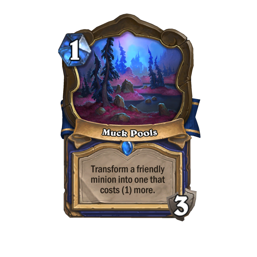 Muck Pools from the Hearthstone Murder at Castle Nathria expansion