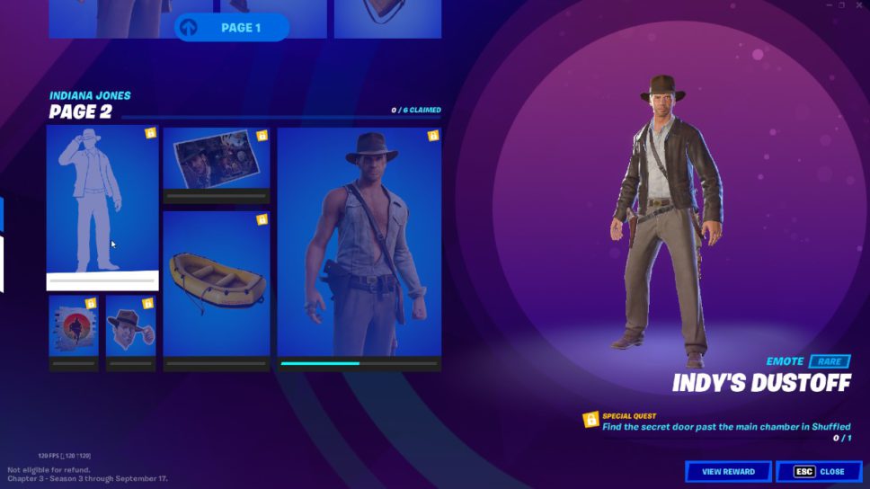 How to get Indiana Jones in Fortnite All quests explained Esports