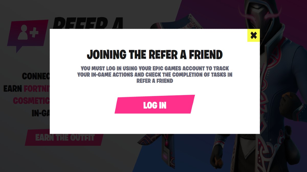 Fortnite ReferAFriend 2022 How to unlock free cosmetics Esports