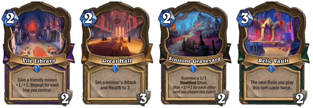 Murder at Castle Nathria Hearthstone Locations
