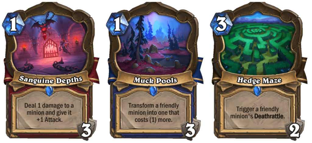 Murder at Castle Nathria Hearthstone Locations