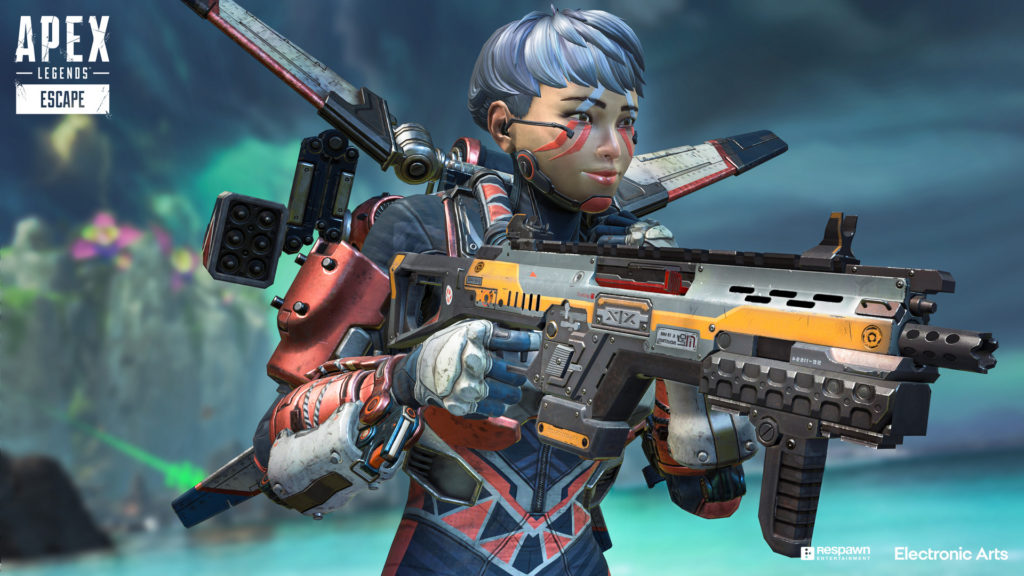 Valkyrie with her C.A.R. smg