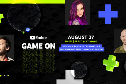 YouTube announce “YouTube: Game On”. 60 high profile creators join their biggest interactive gaming livestream event to date