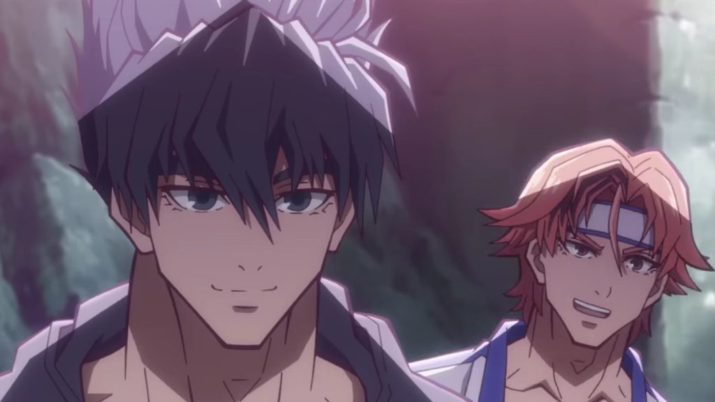 Hwoarang and Jin in Tekken bloodlines
