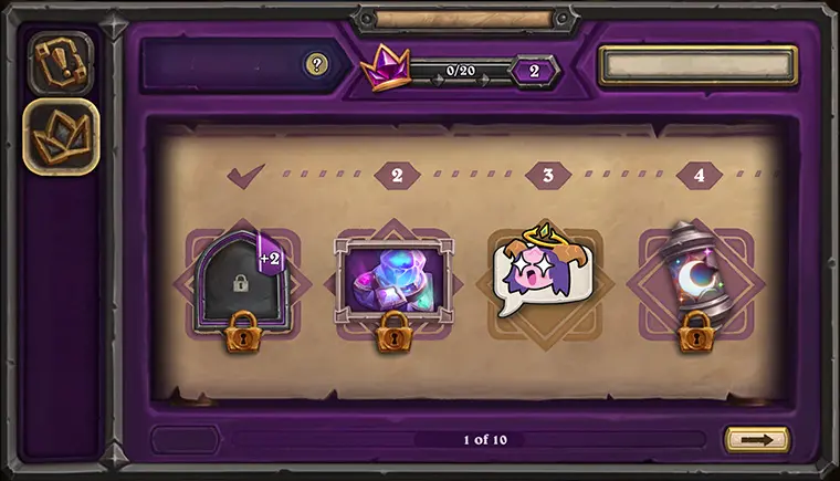 The Hearthstone Battlegrounds Track
