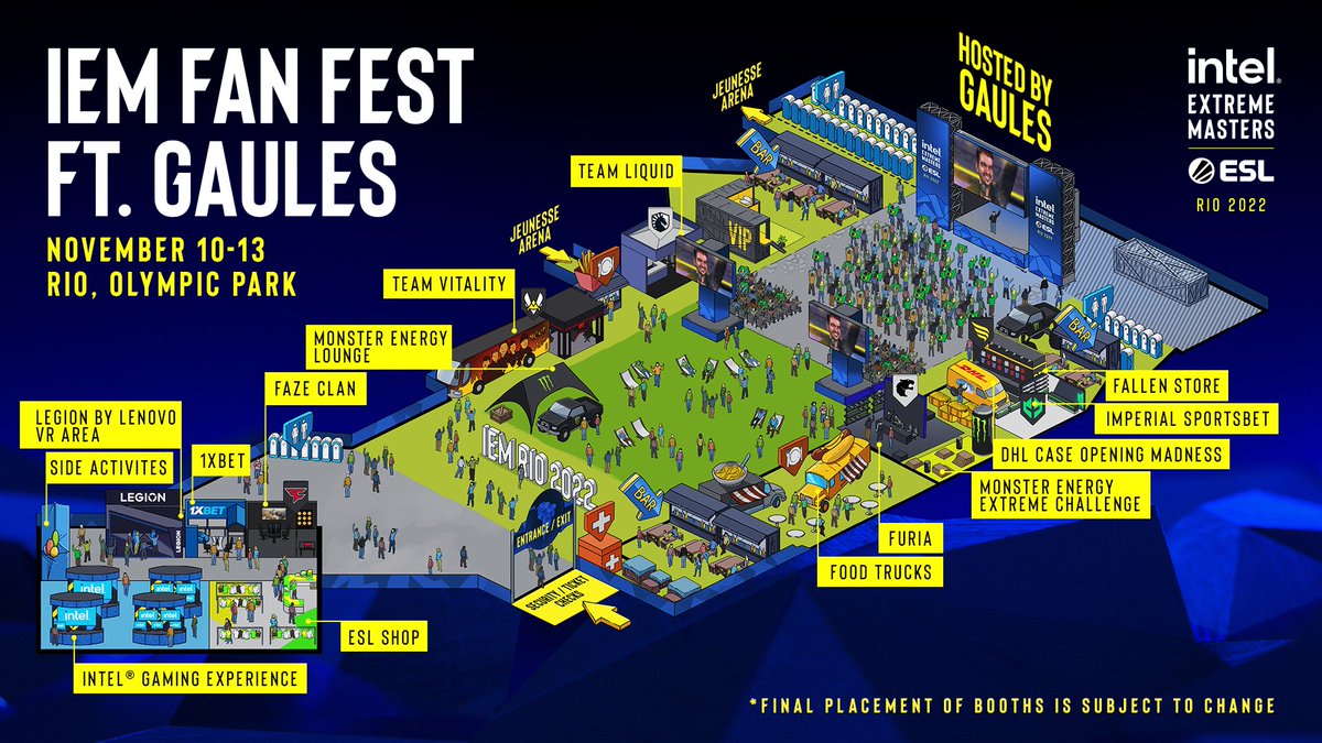 GauLes fan fest at IEM Rio Major to showcase Brazilian CS GO craze