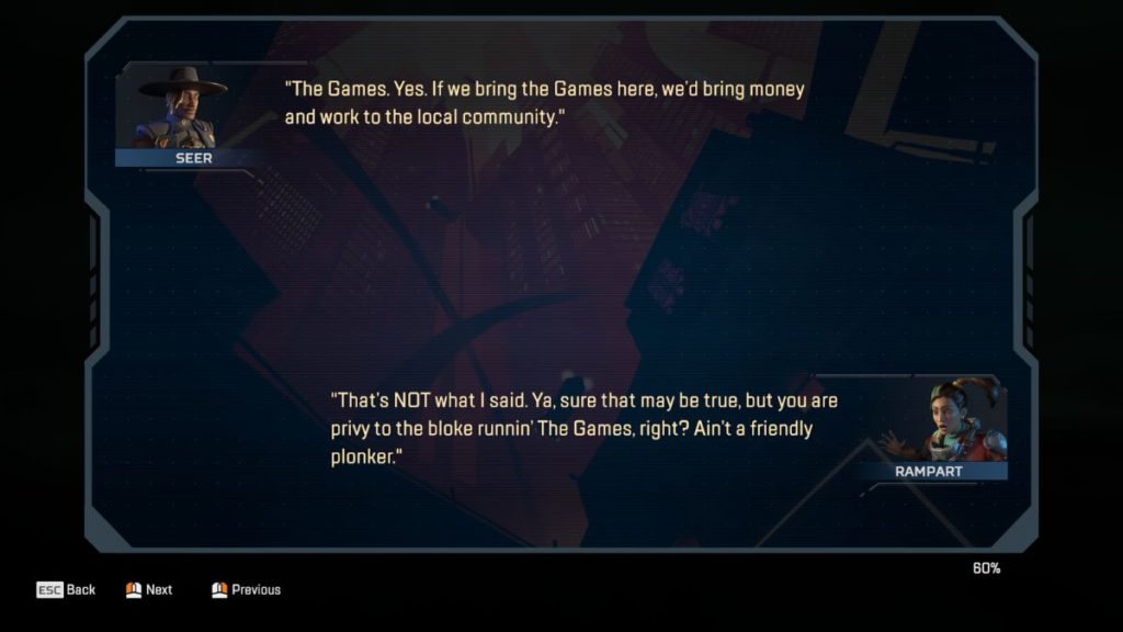 The In-Game Apex Legends lore comic teased the possibility of a new map on Seer's home planet, Boreas.