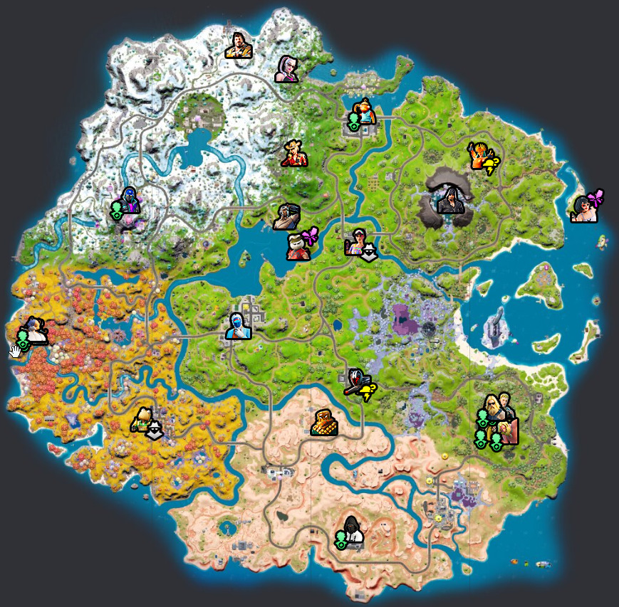 Fortnite Npc Map