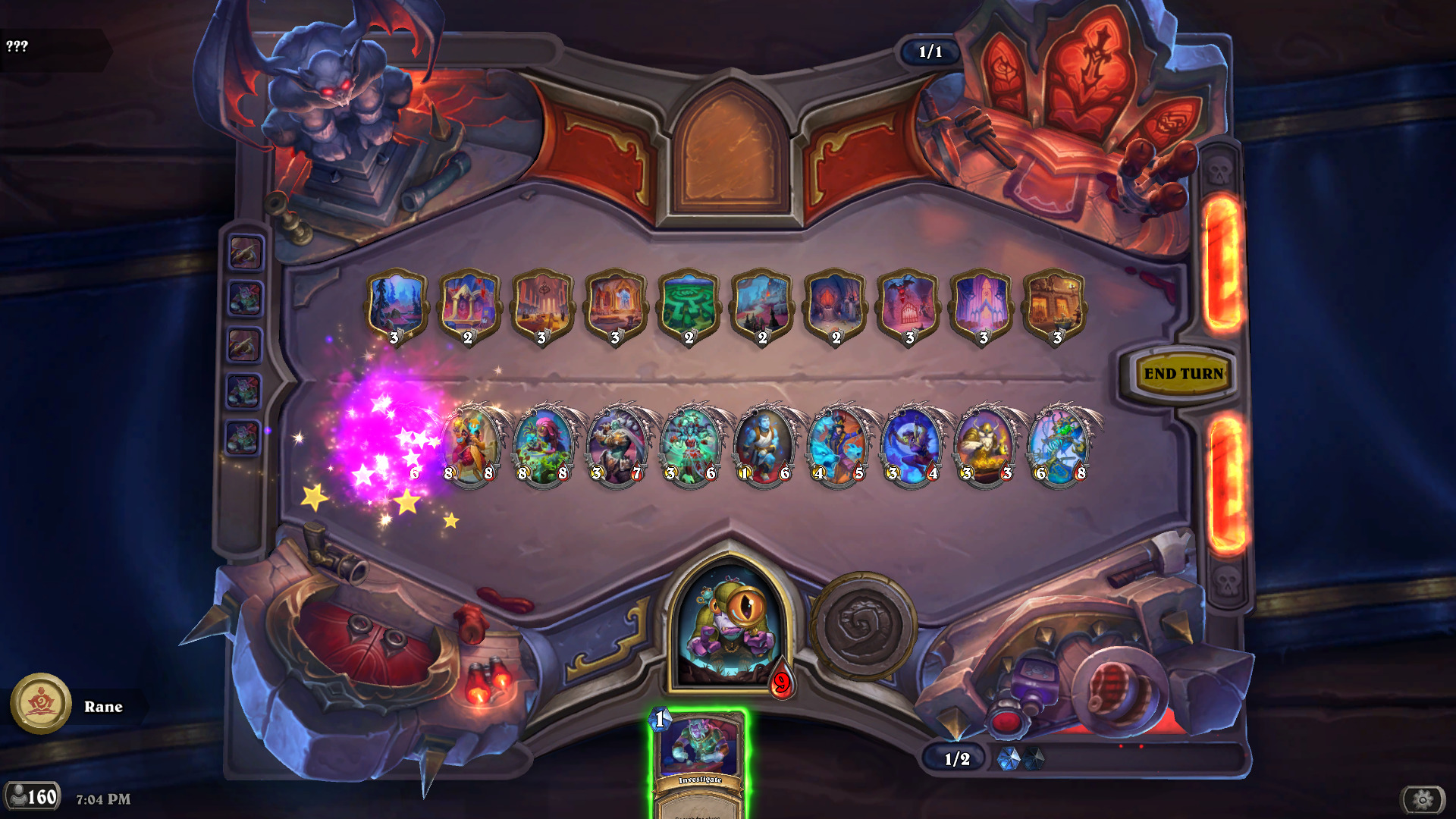 How to solve Hearthstone’s Castle Nathria Puzzle that arrived with the Maw and Disorder Miniset