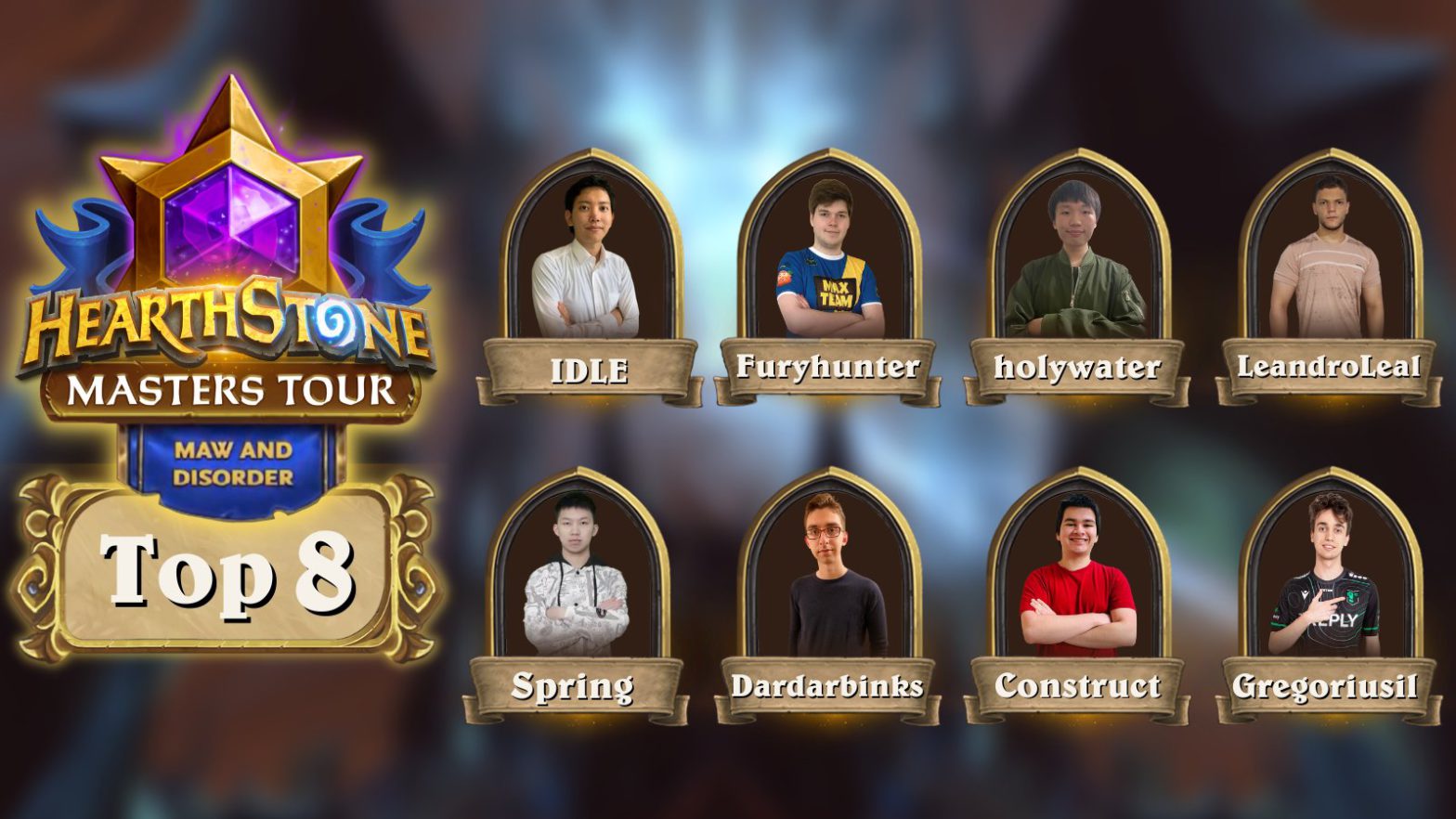 Hearthstone Masters Tour Maw and Disorder Top 8: deck highlights ...