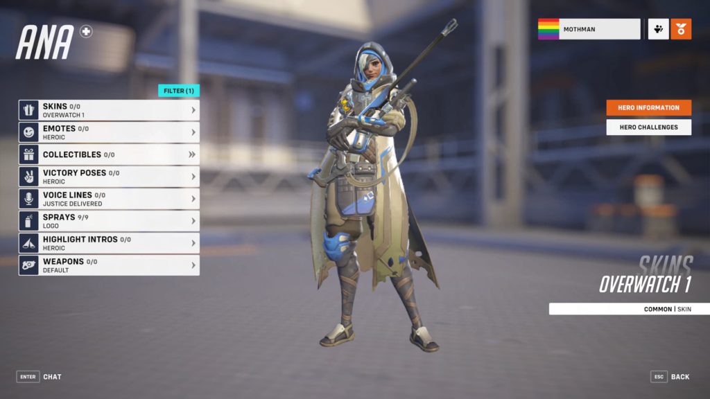 Lihat halaman pahlawan untuk Ana di Overwatch 2.