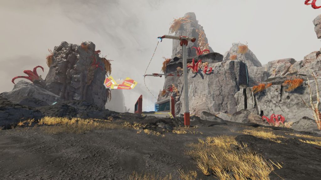 Penggoda untuk peta baru yang datang ke Apex Legends di Musim 15 adalah tur peta pada zipline magnetik.