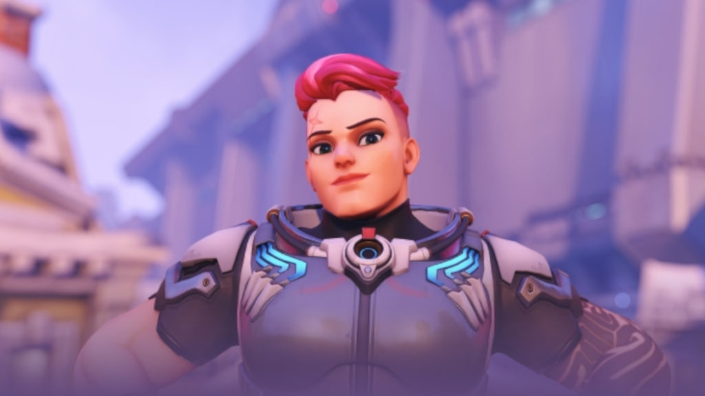 The Overwatch dev update for Zarya will nerf her Particle Barrier