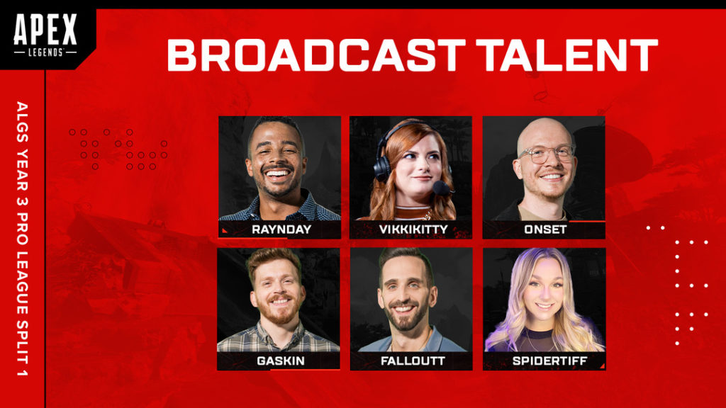 ALGS Pro League Broadcast talent
