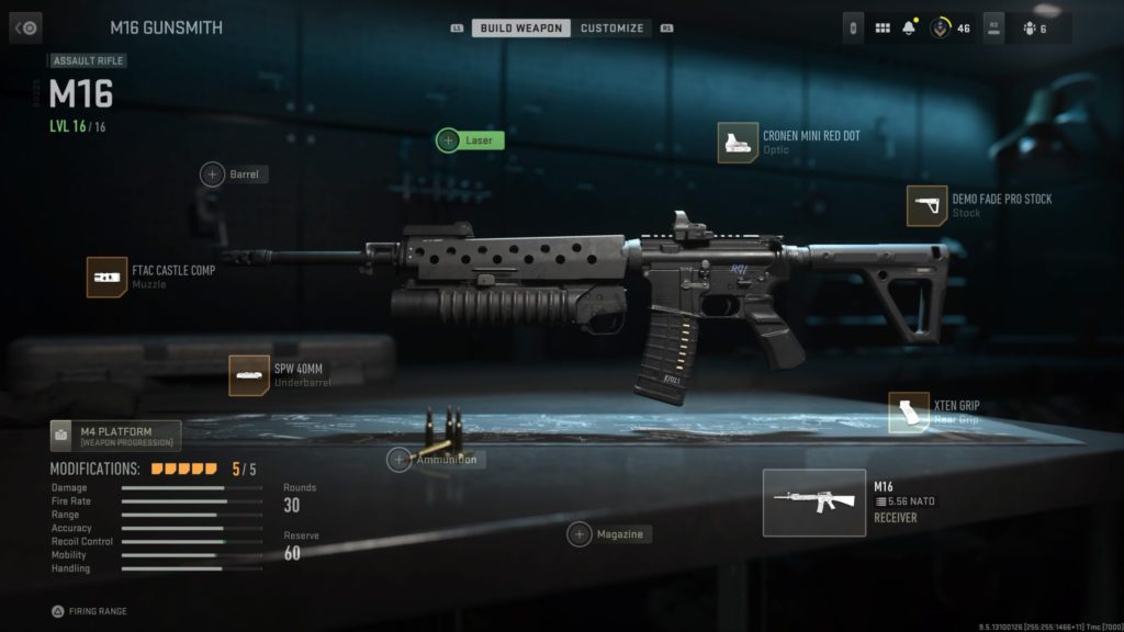 The best loadout for the M16 in MW2 has five attachments and provides many buffs to the assault rifle.