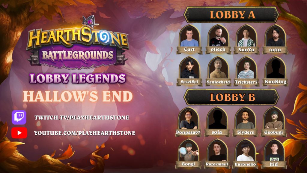 The players - Image via Hearthstone Esports